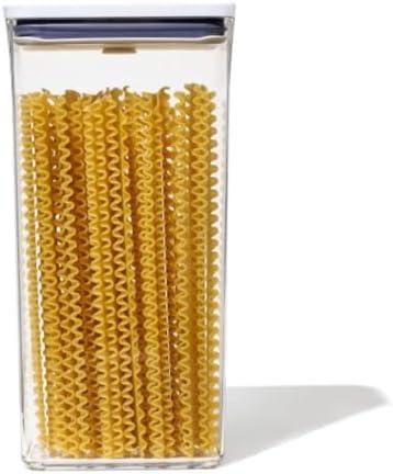 OXO Good Grips POP Container - Rectangle Tall 3.7 Qt,transparent,(Pack of 8)