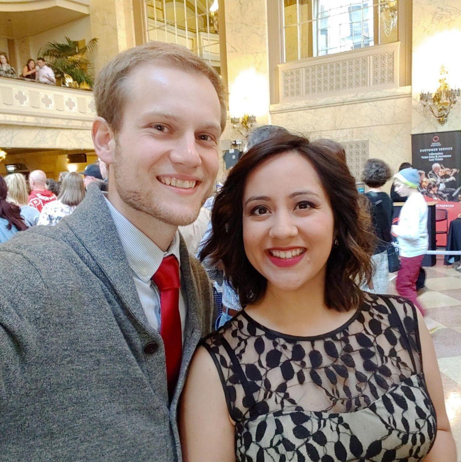 Our fancy date to Star Wars: A New Hope in Concert!