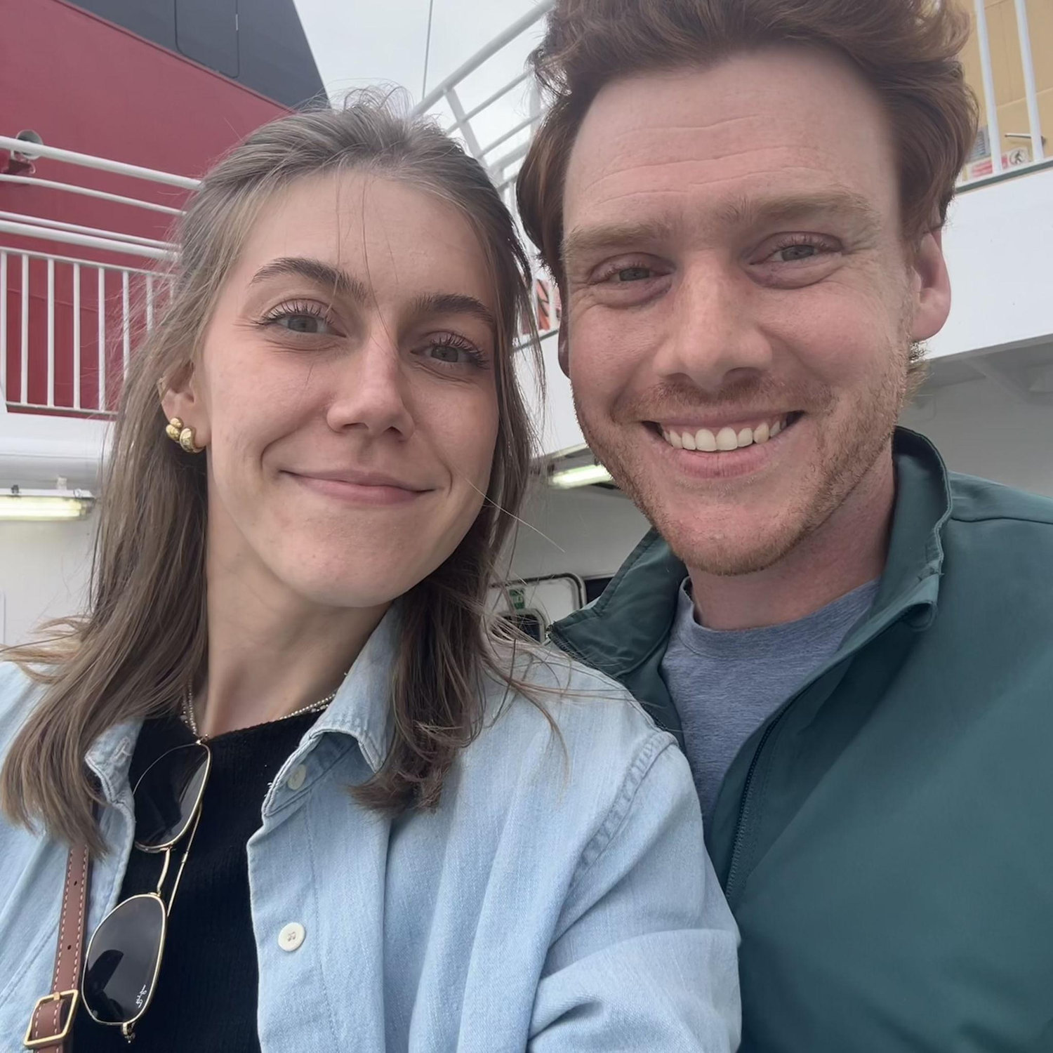 on the ferry to the Isle of Islay in Scotland