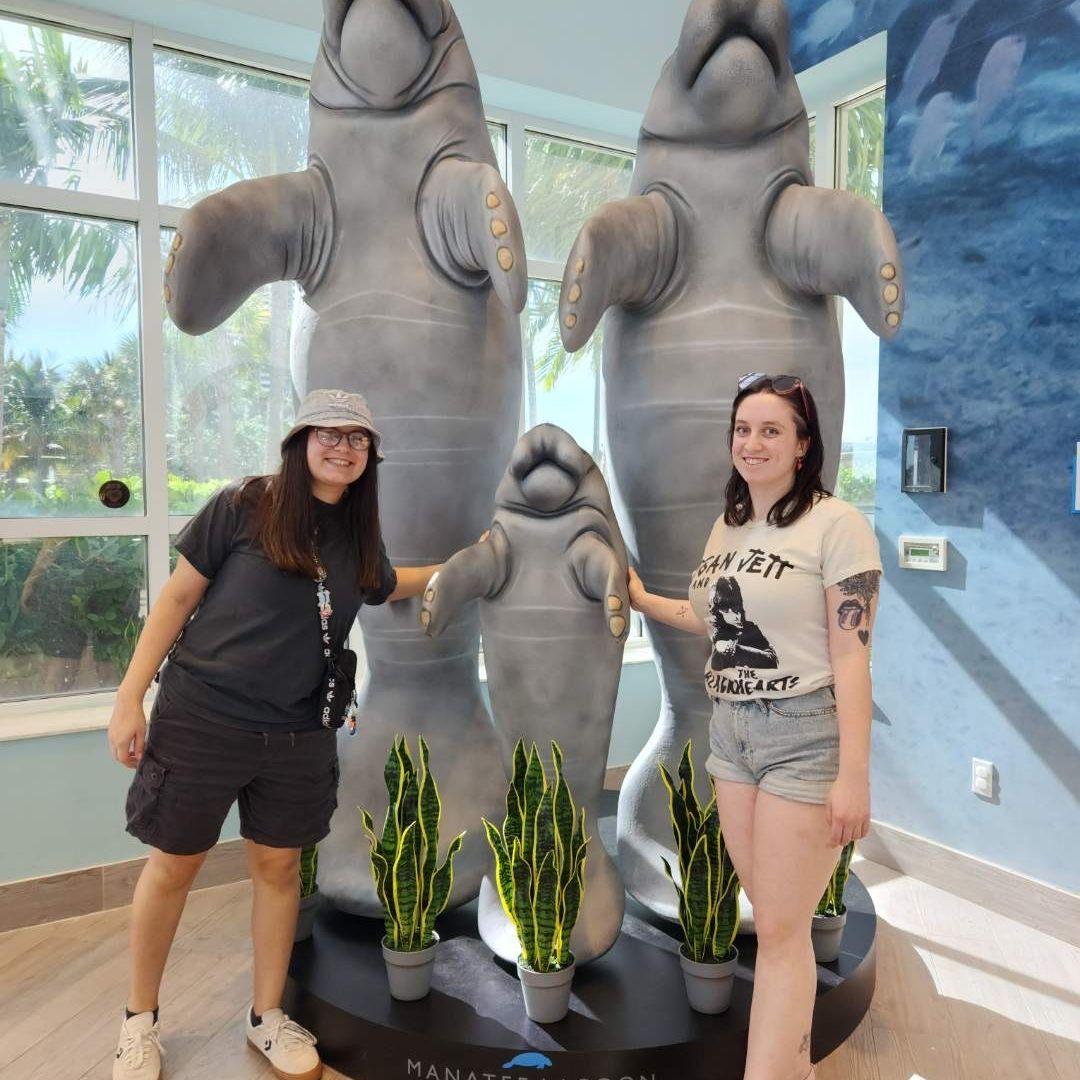 Manatee Lagoon, visiting B&D in Florida, January 2023