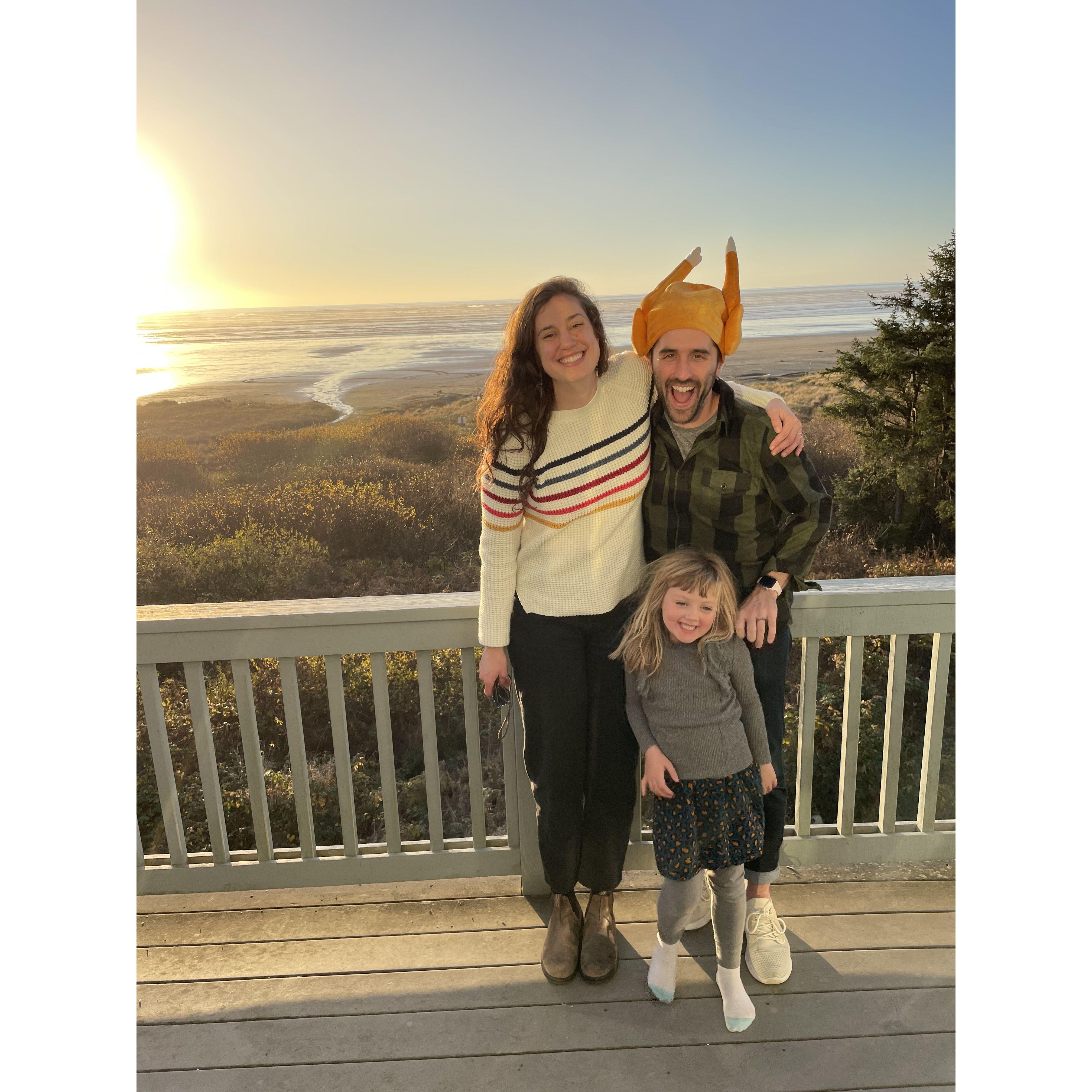 More Thanksgiving with cousin (and flower girl!!) Ruby