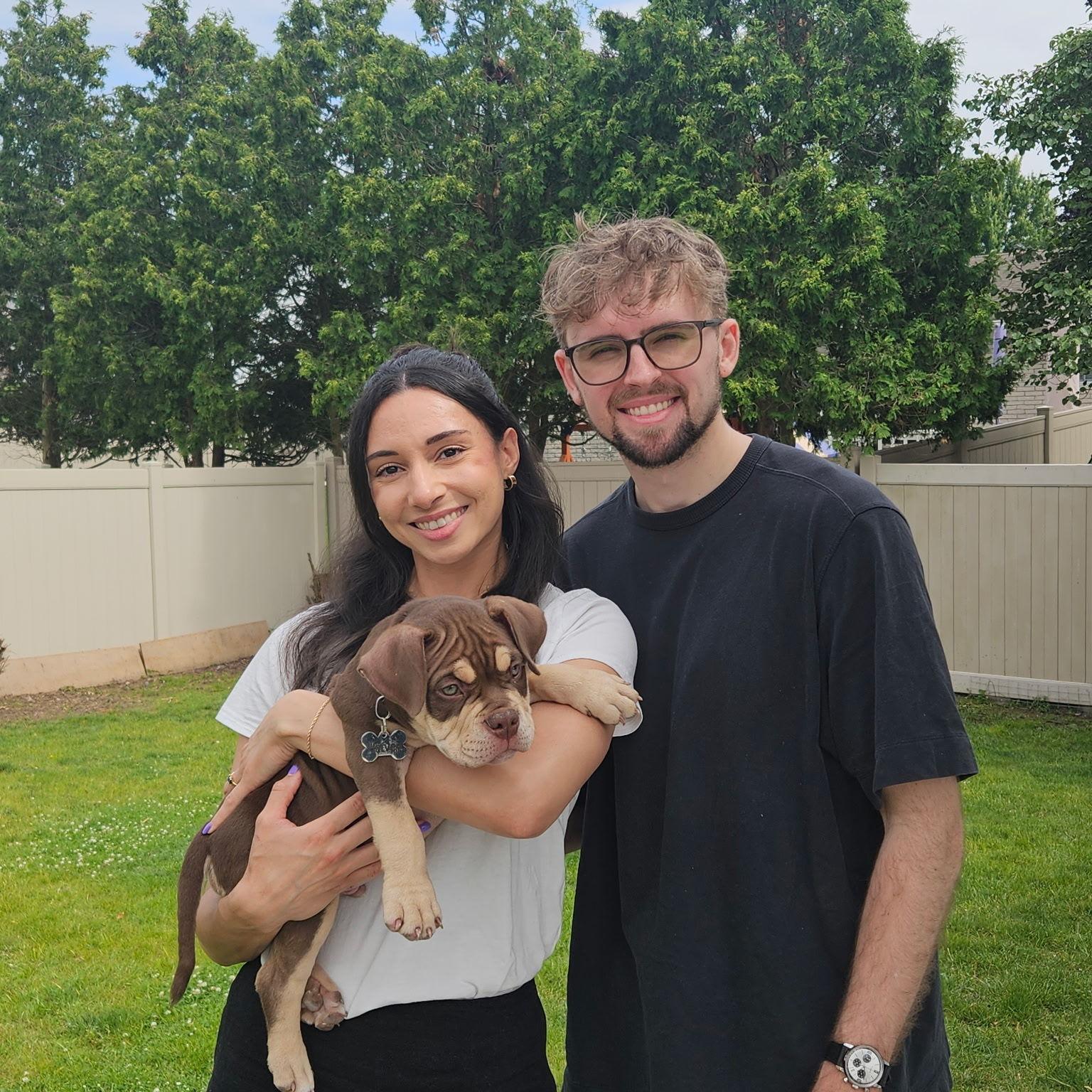 Harvey turned our family of 2 into 3!