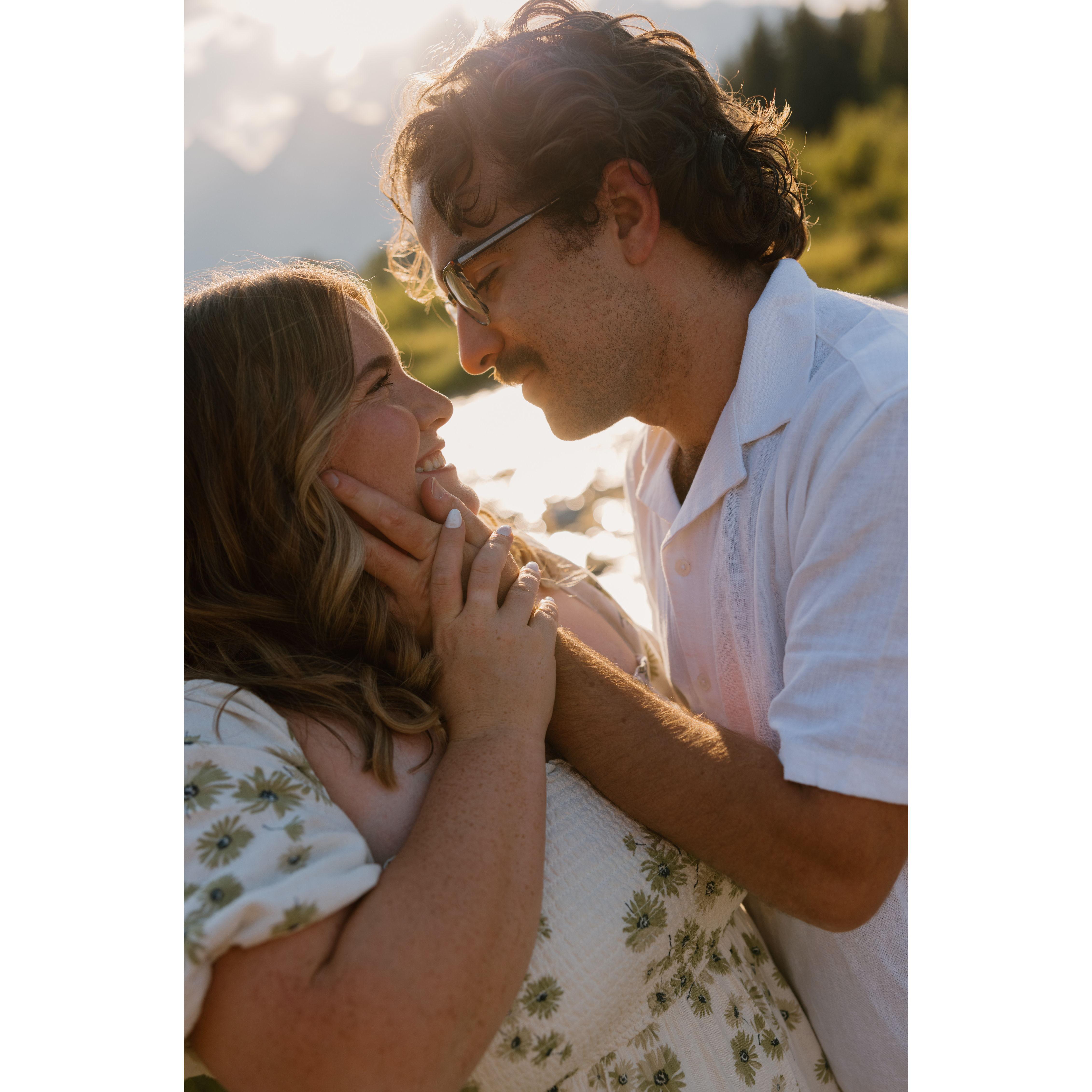 Our magical engagement session at Teton National Park!