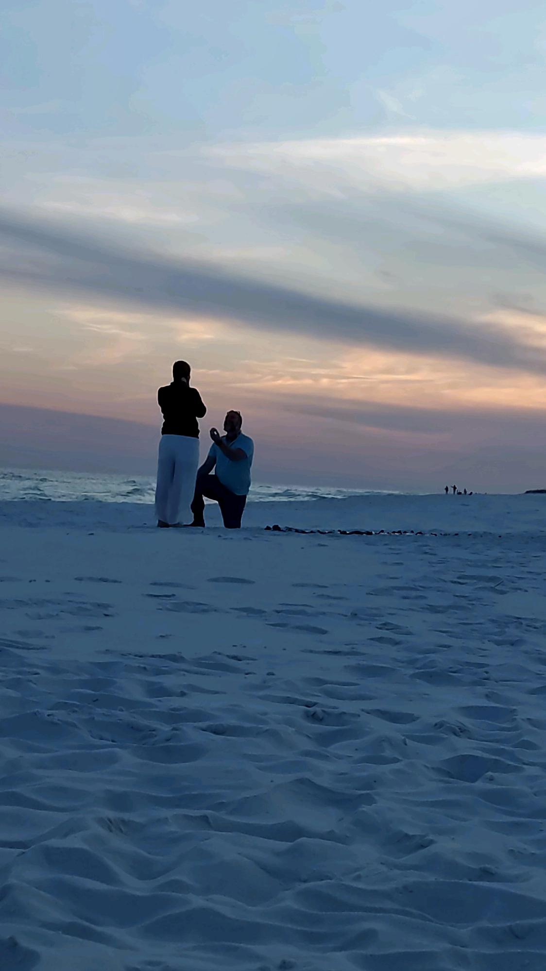 Engagement April 22, 2021 on Pensacola Beach