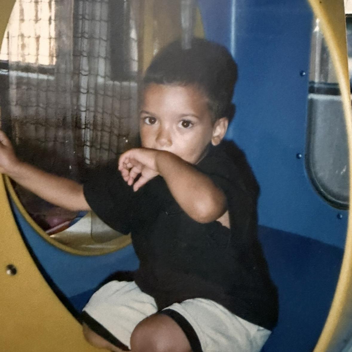 Tyreen as a toddler