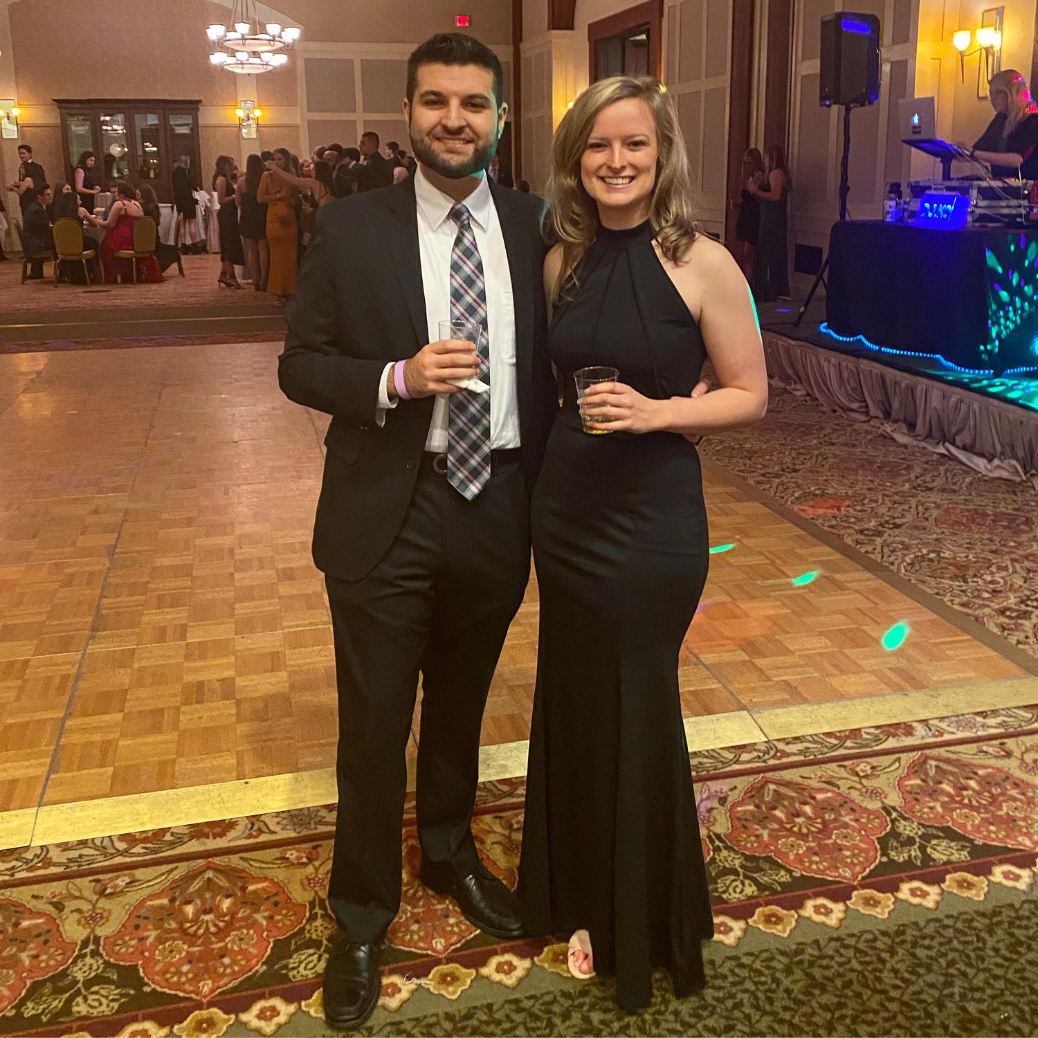 JP and Lindsey's law school prom, during their first year at the University of Virginia School of Law!