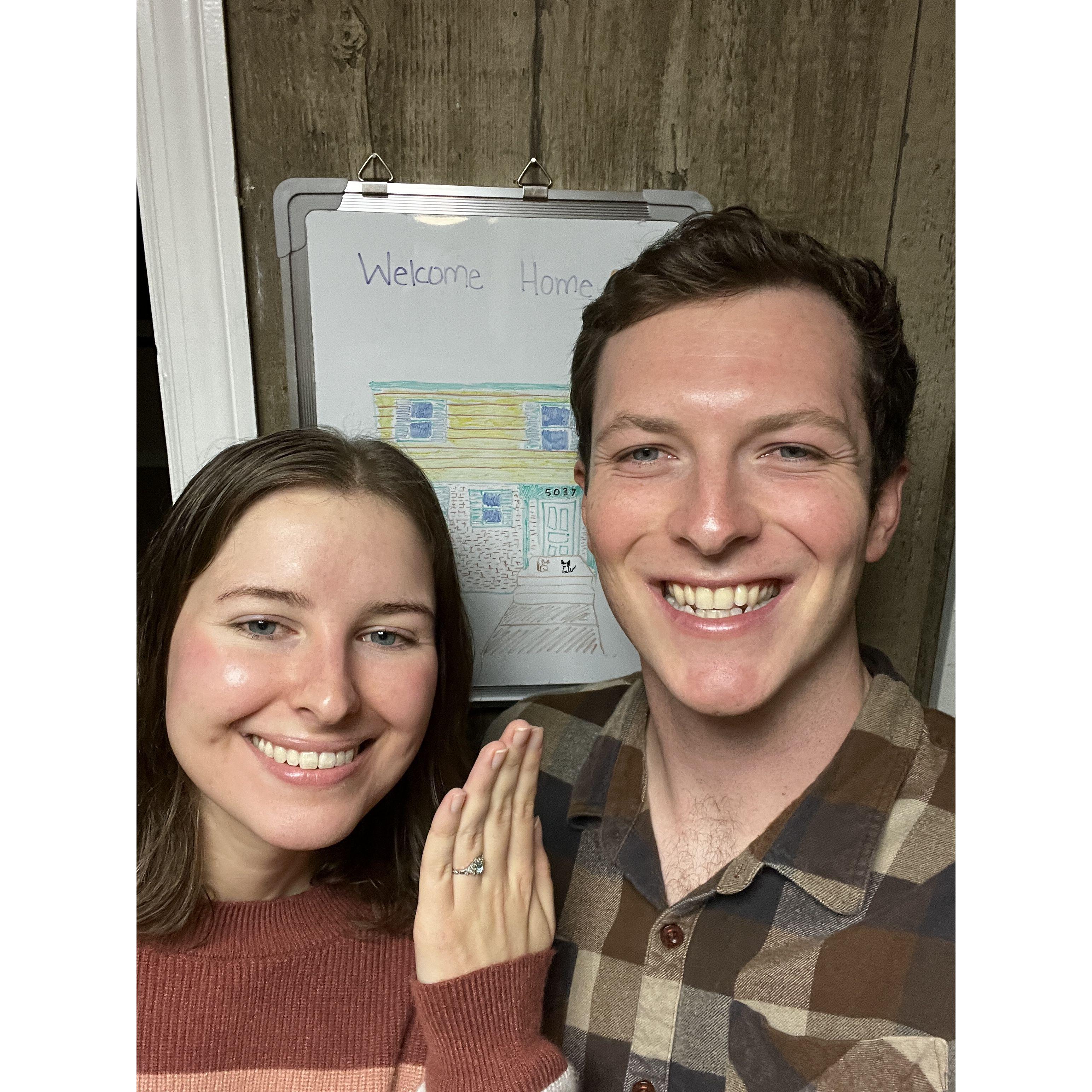 Taken the day we got engaged, 11/1/24