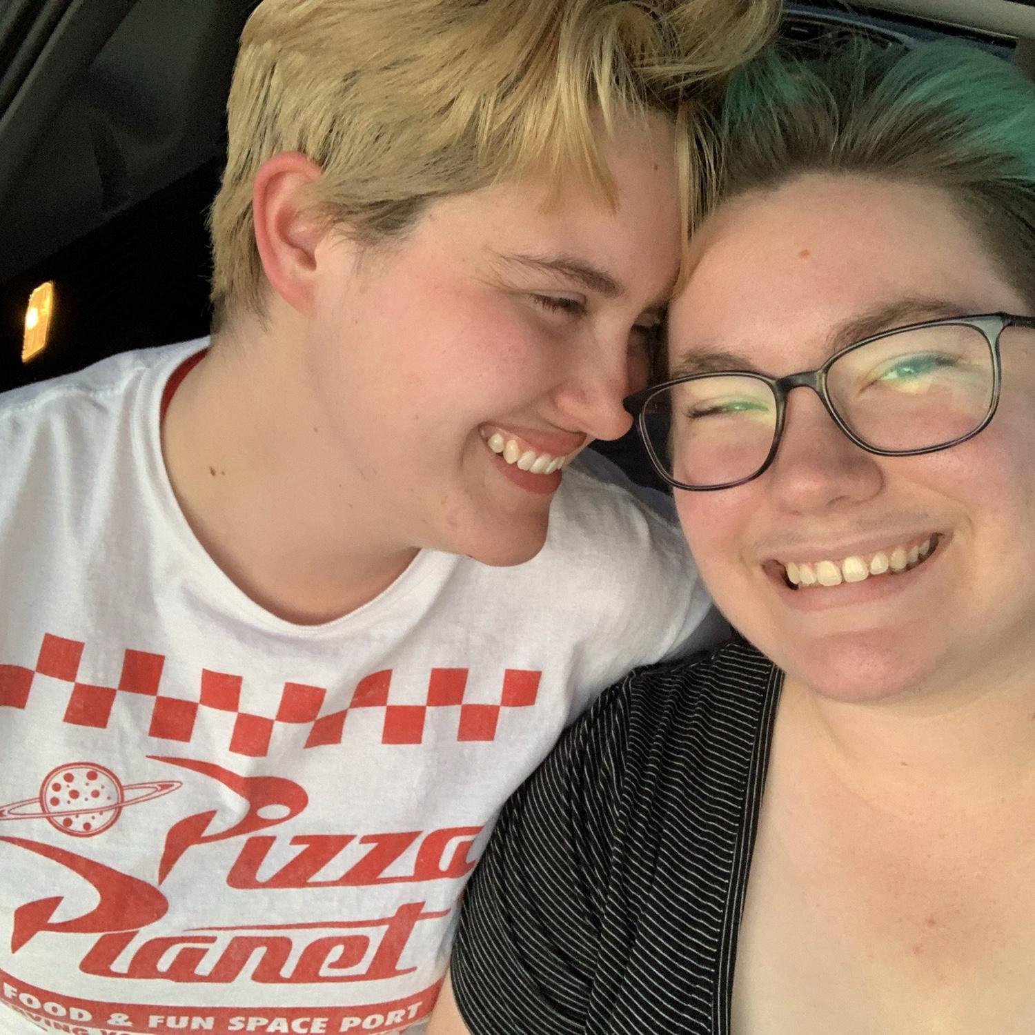 Seeing Baby Driver at a drive in from our trunk