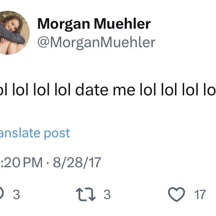 The twitter post that started it all. Glad he got the hint😉