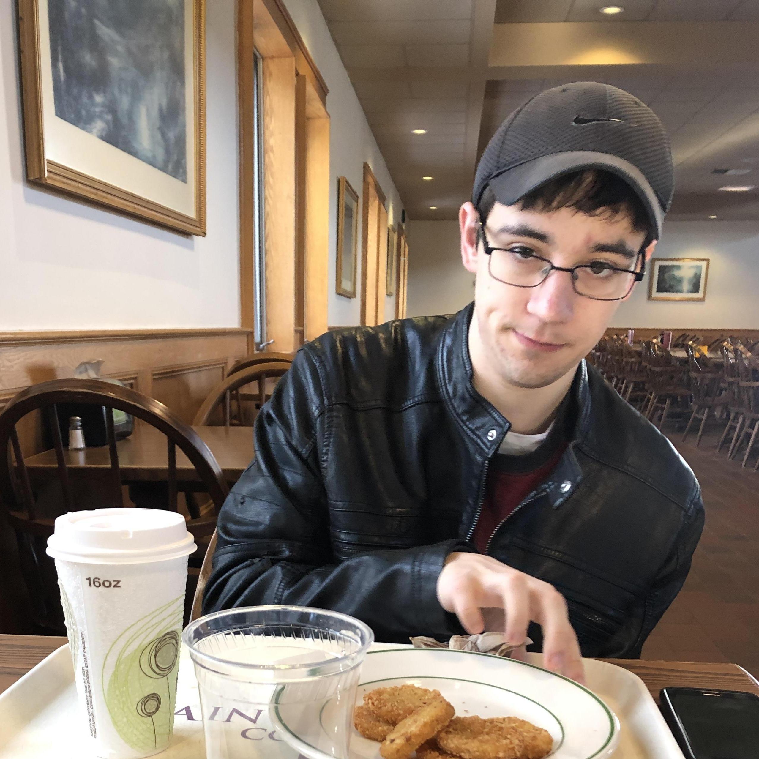 We ate breakfast together most mornings in college