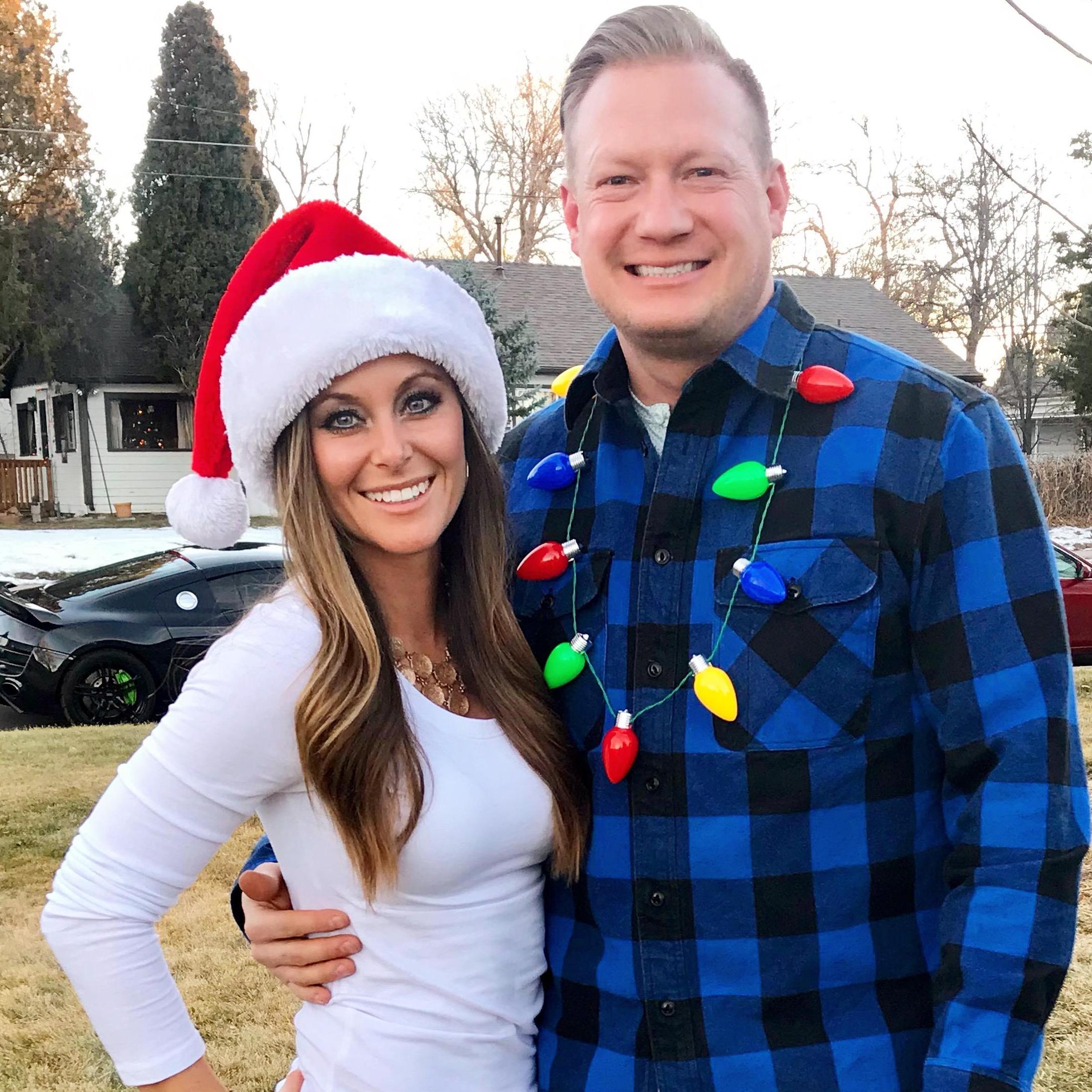 Our first Christmas together! 2020.