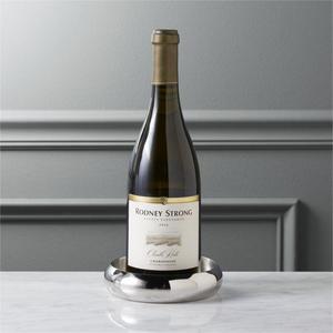 stainless steel shiny wine coaster