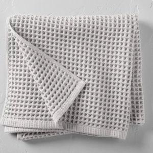 Waffle Bath Towel Grey - Casaluna™
