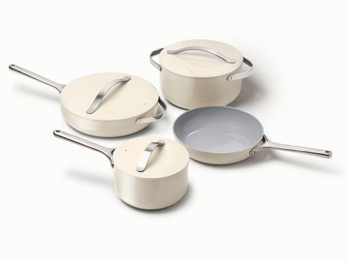 Cream Colored Caraway Cookware Set