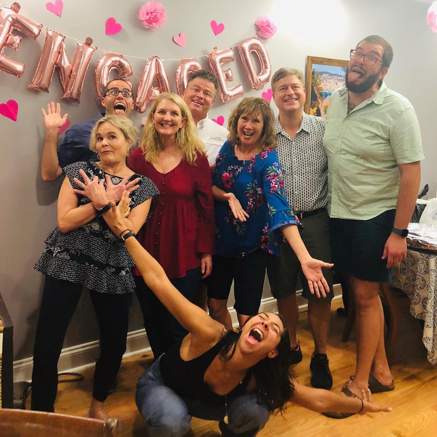 Ale organized the biggest surprise for their engagement yet- when he got Jezelle's family and out of town friend Mason to surprise her when they returned from the camping shenanigans