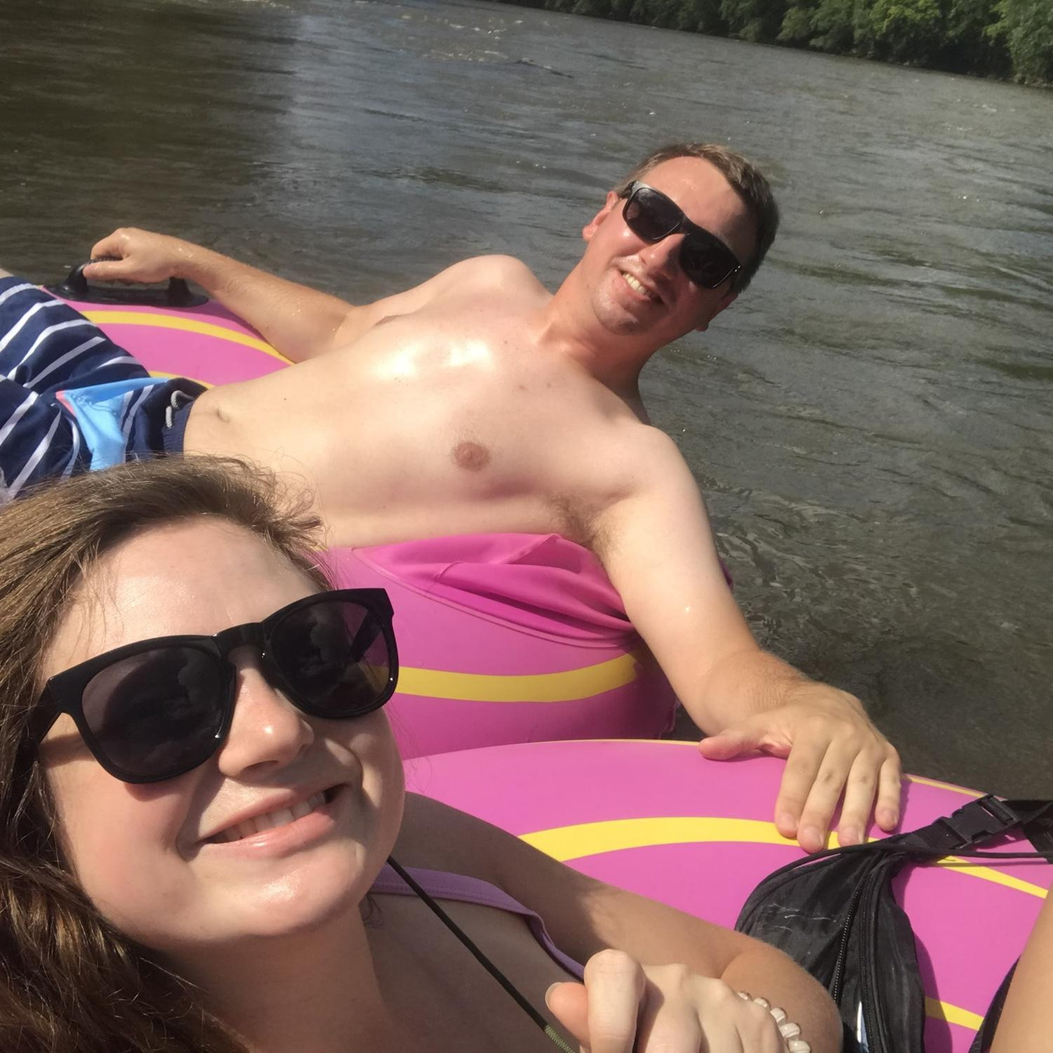 Tubing on French Broad - Asheville, North Carolina - 2020