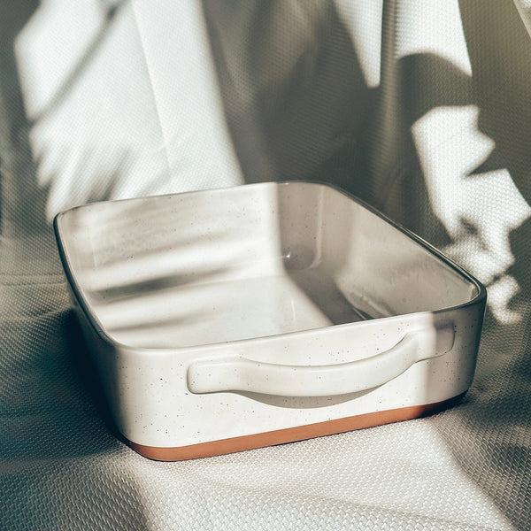 Mora Ceramics Lasagna Pan 13x9 in - Vanilla White