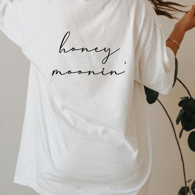 Honeymoon Shirt, Newlywed Gift, Engagement Gift, Bridal Shower Gift, Honeymoon Vibes, Comfort Colors, Honeymoon Tee, Bride Groom
