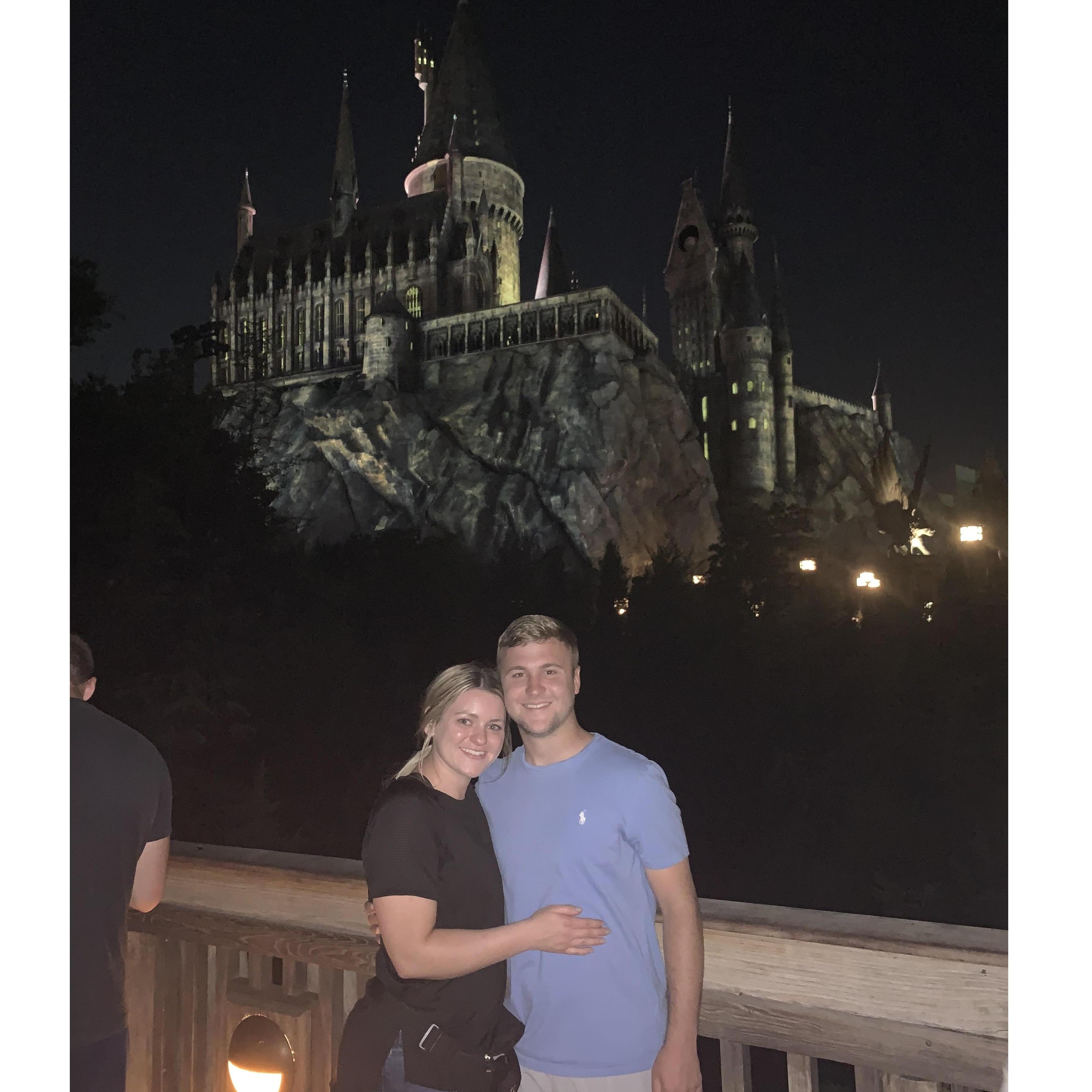 A vacation with Harry Potter World AND an engagement?! 🤯
