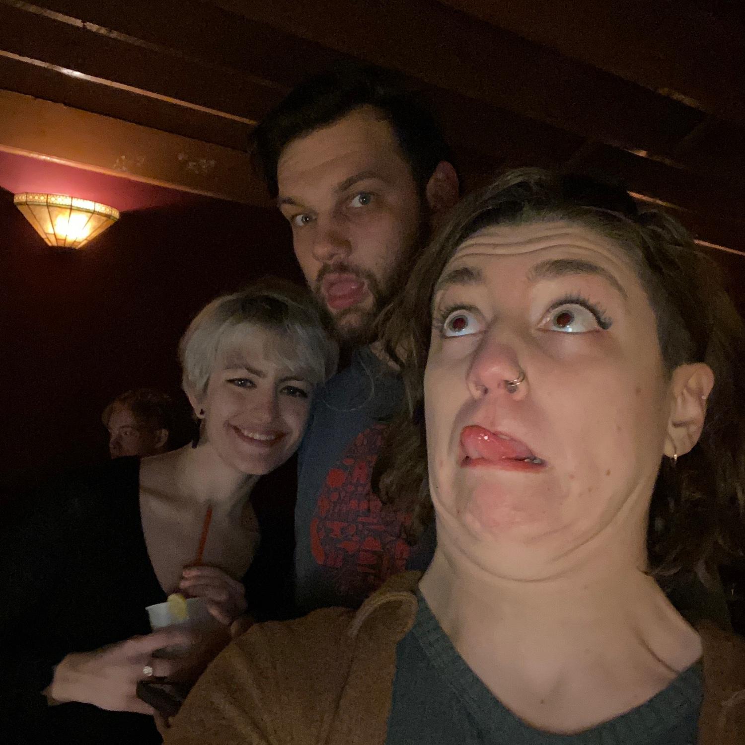 Chloe took our first picture together as a couple!