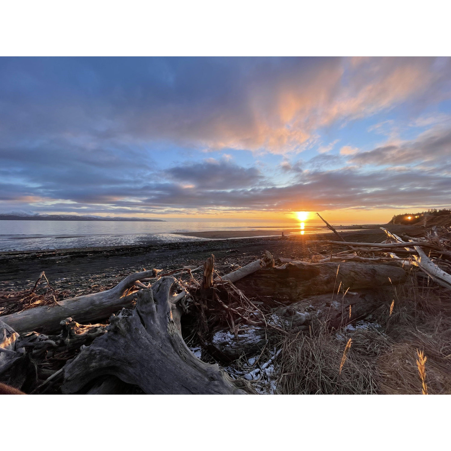 Sunset in Homer, Alaska