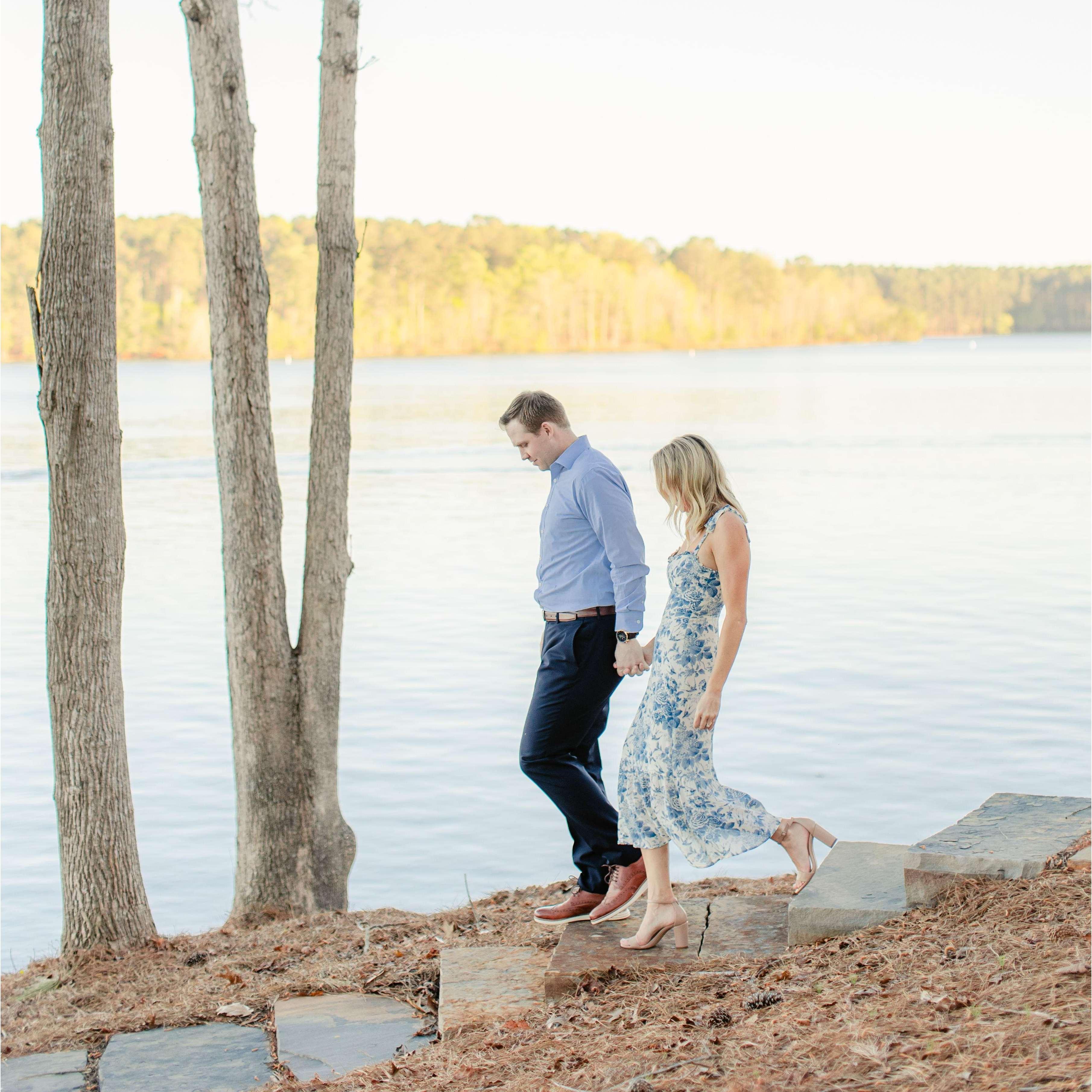 Engagement session in GA -- Lauren Kearns Photography