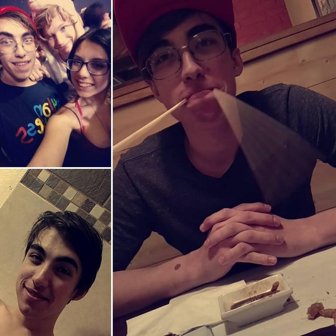 Clarissa's first rave with Mckay and Donovan. And one of our many sushi dates.