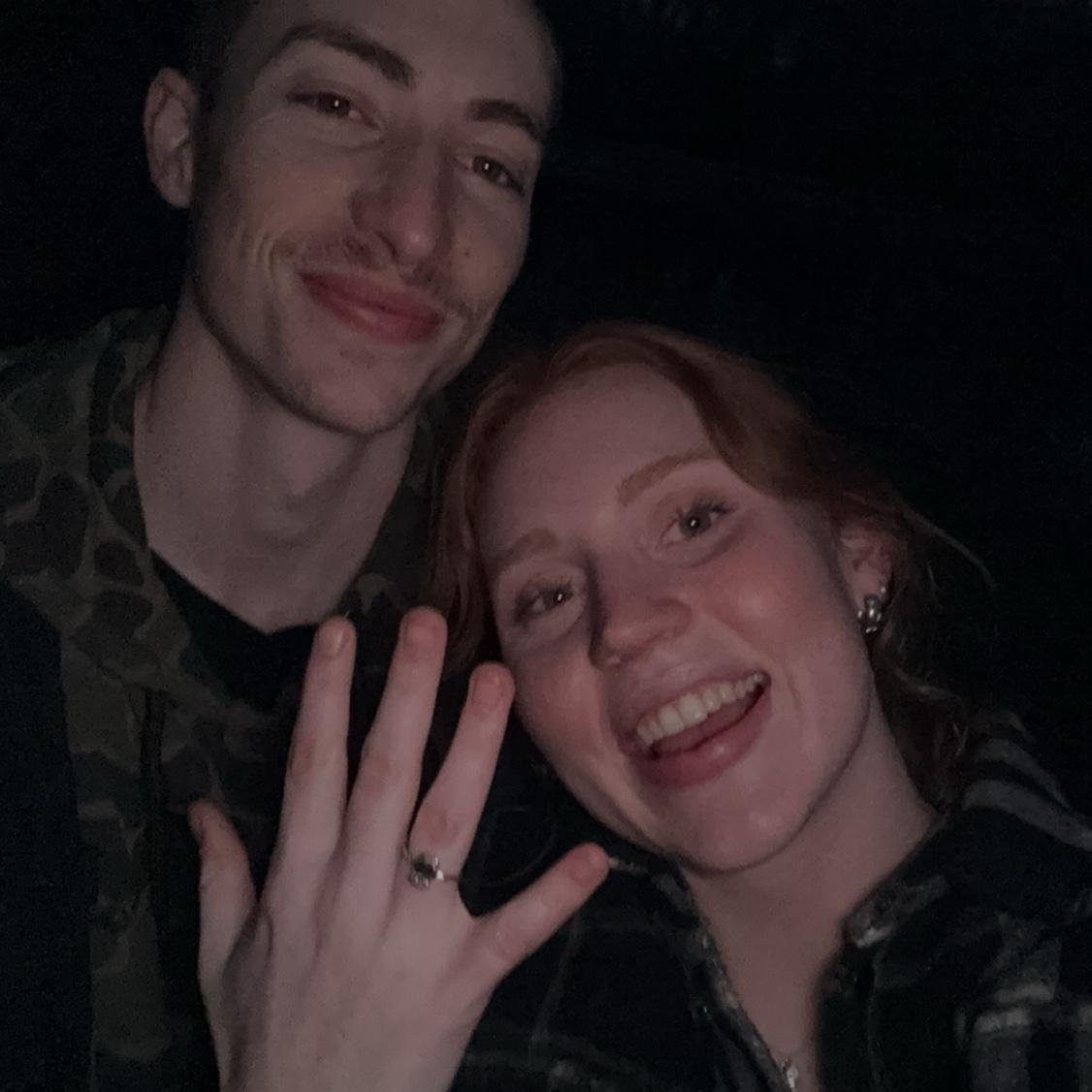 When we got engaged!!