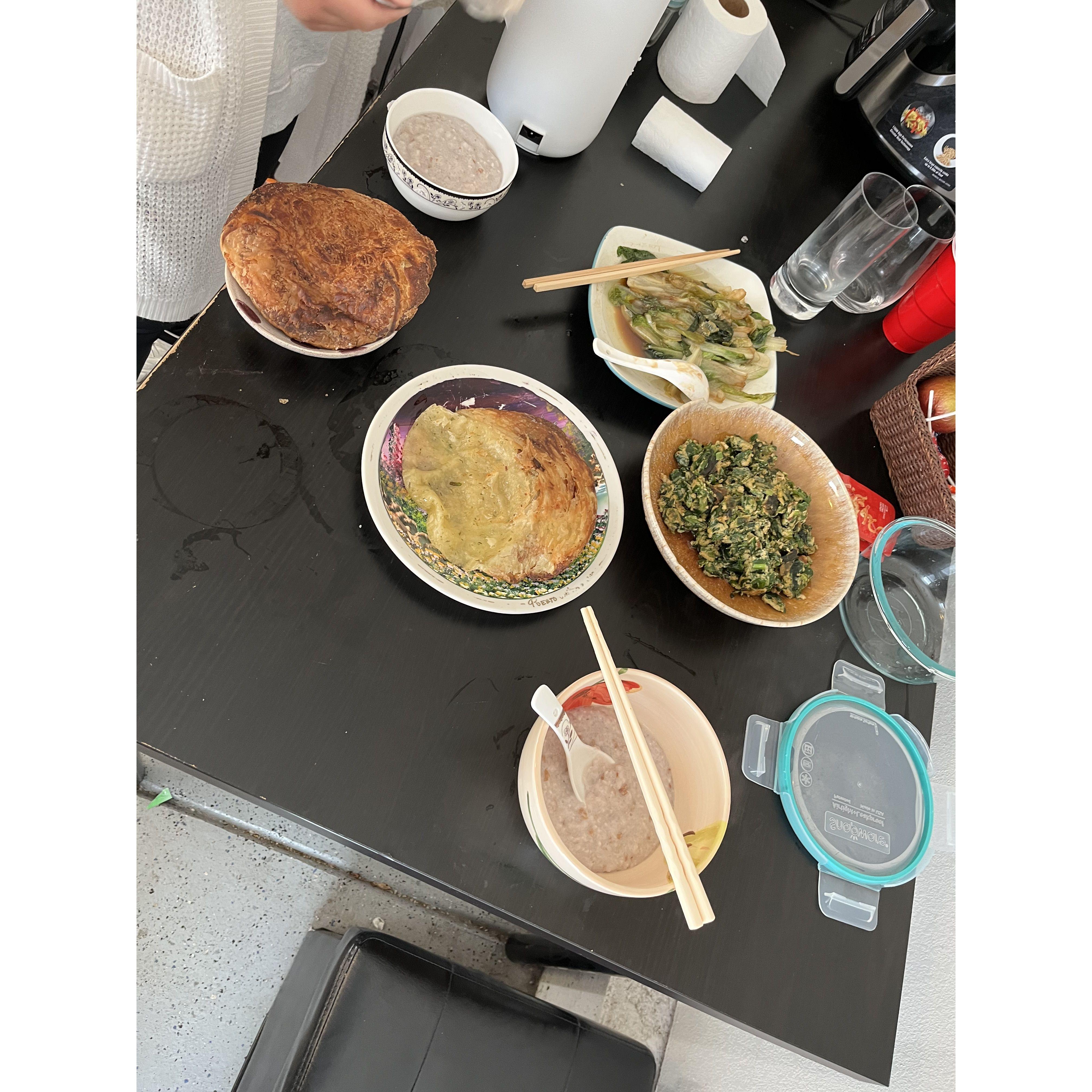 First unexpected meal Tutu made when I was extremely hungry back home.