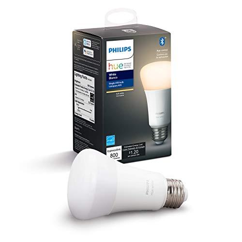 Philips Hue 476861 Smart Light Bulb, 1, White