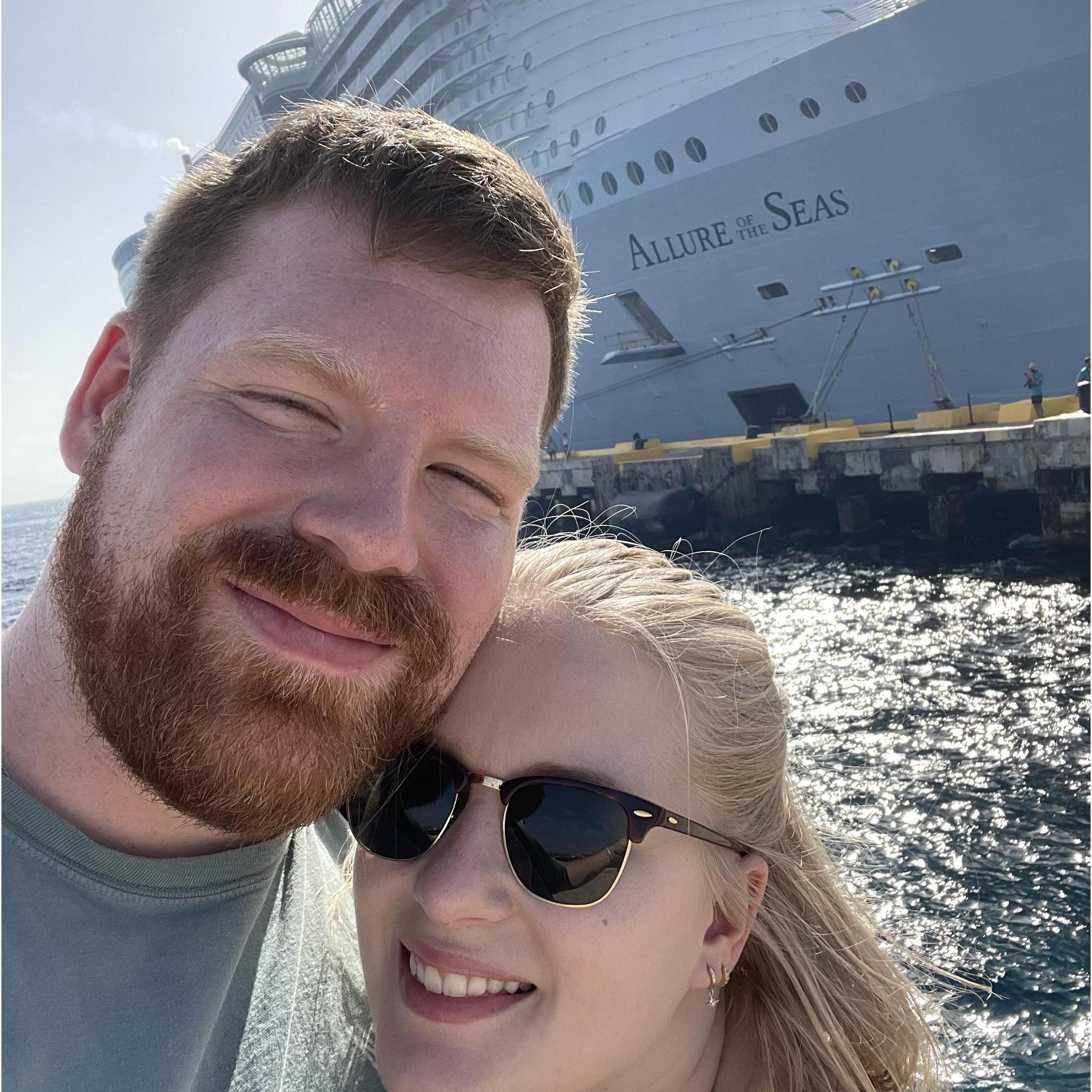 Our three year anniversary/Nik's college graduation trip! Also, this was our first international trip together.