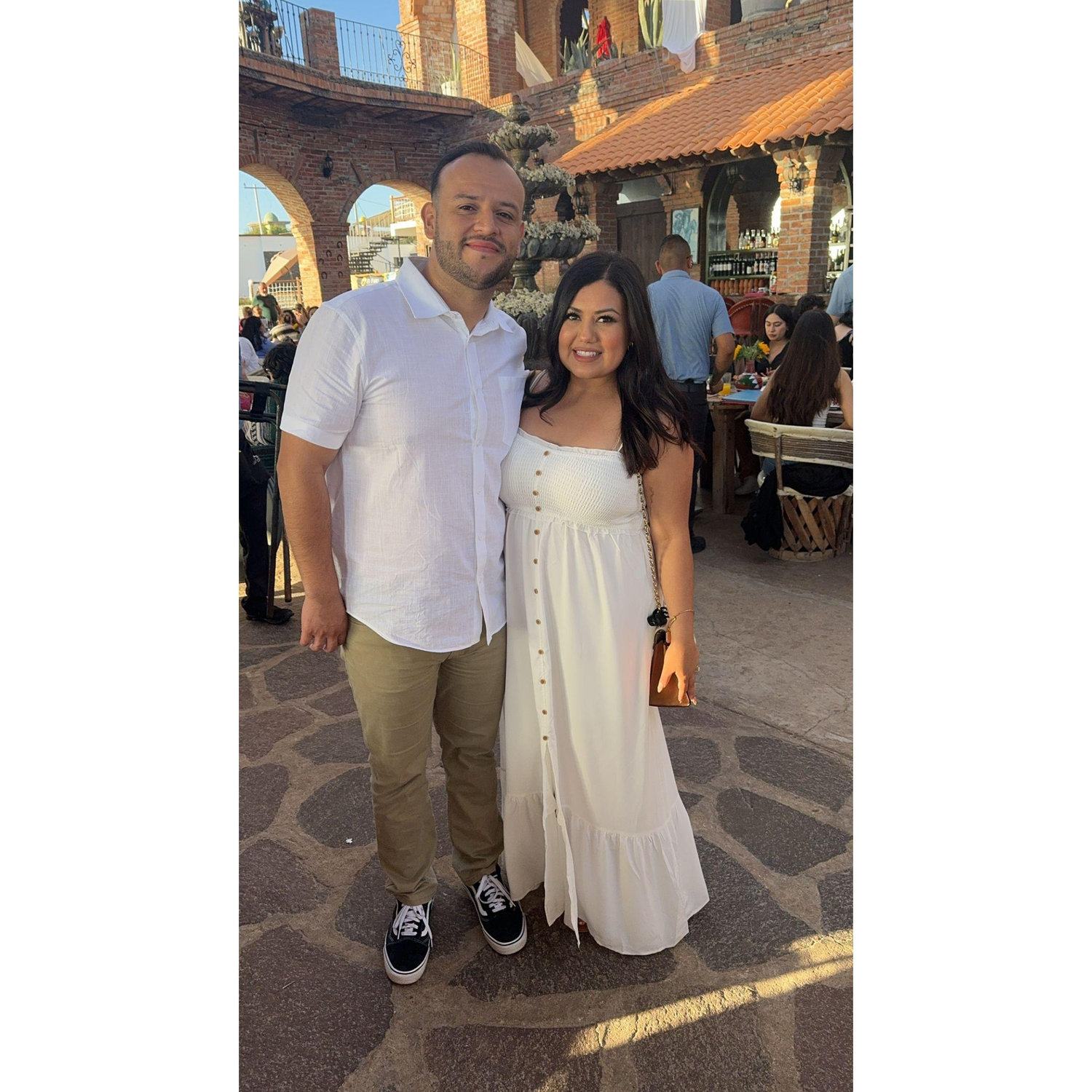 Vacationed in Rosarito and celebrated our engagement