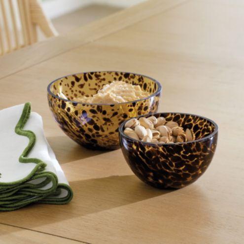 Tortoise Serving Bowls - Set of 2
