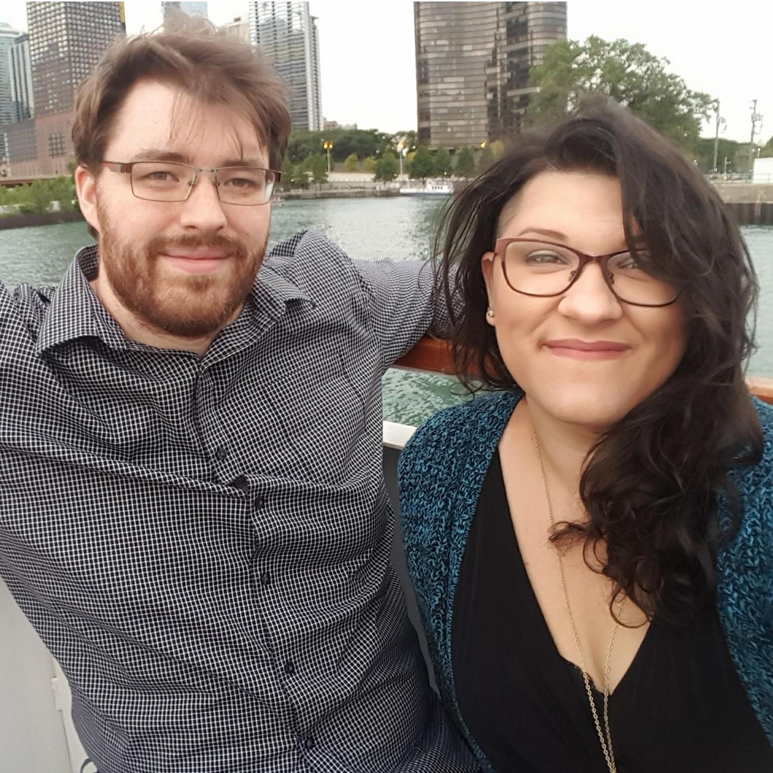 For our first anniversary, in August of 2017, we took an architectural tour of Chicago. It was incredible.