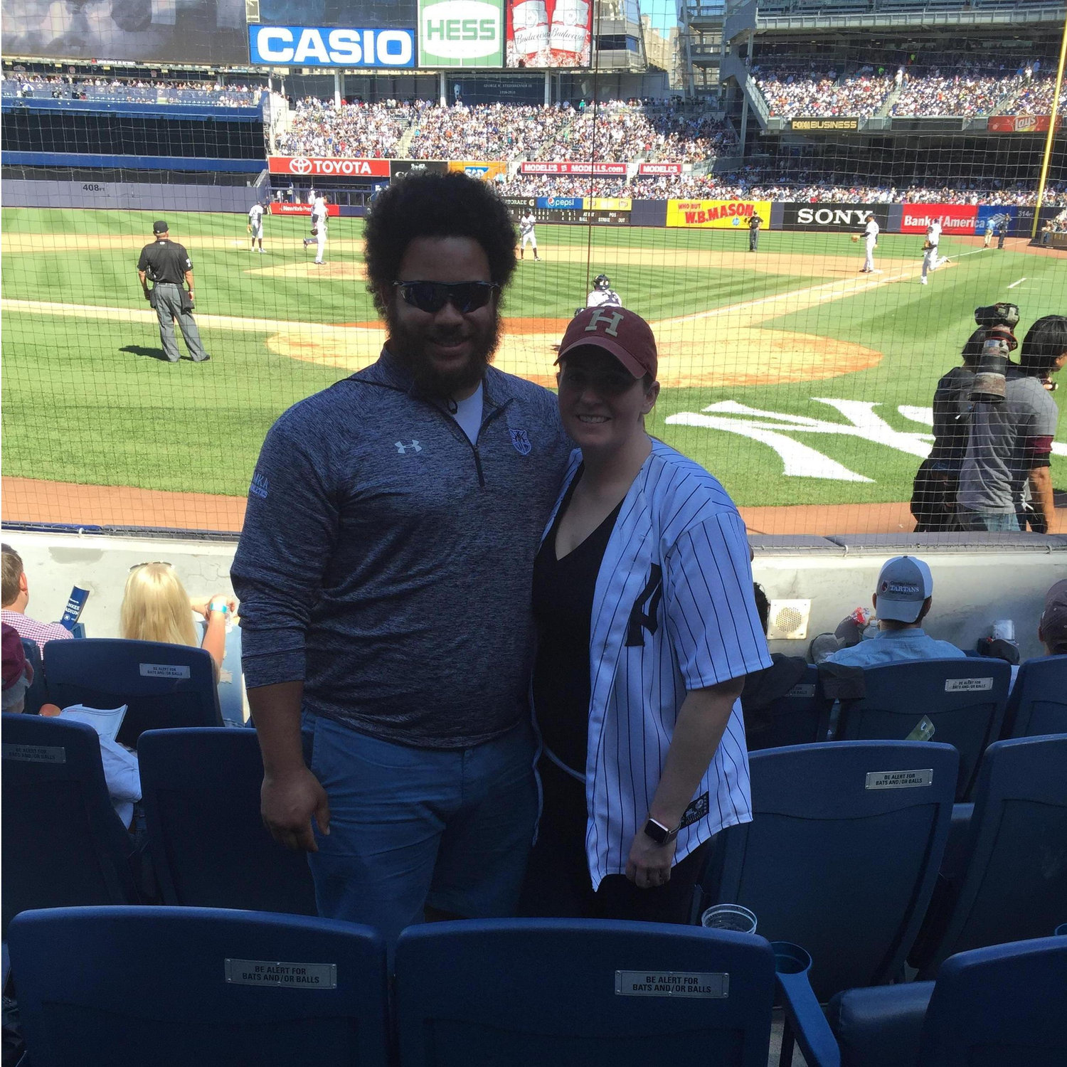 Another day at the ballpark!