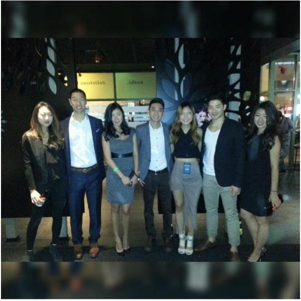 The night of the Date Auction Fundraiser :)