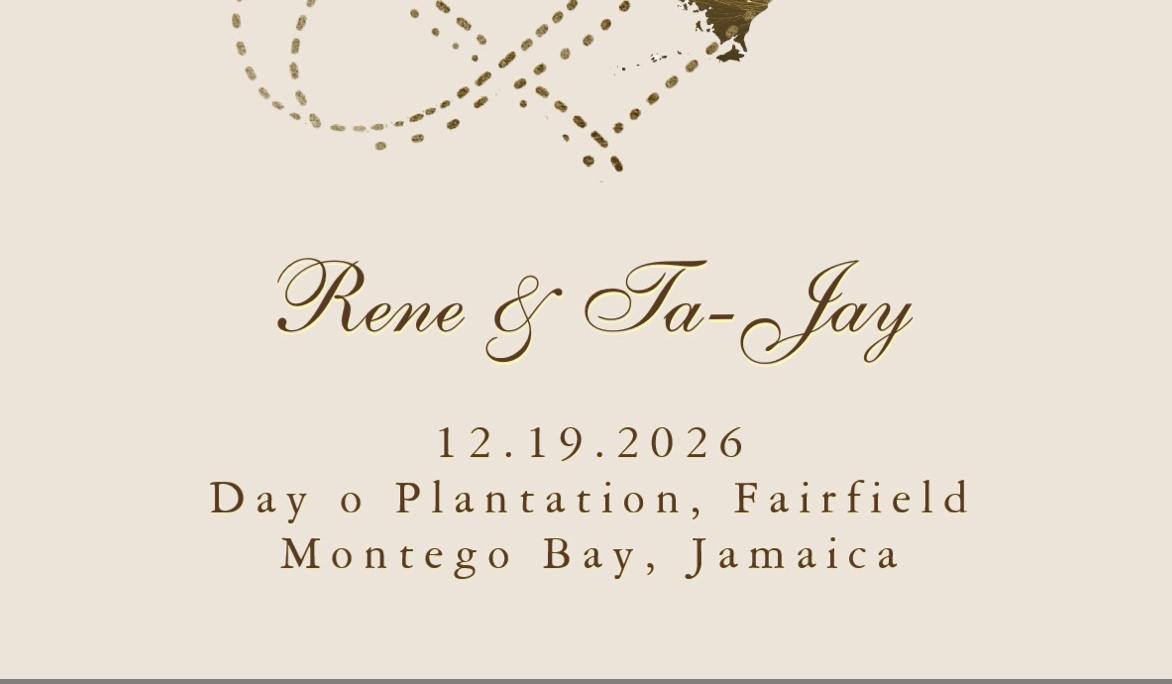 The Wedding Website of Rene Williams and Ta-Jay Baily
