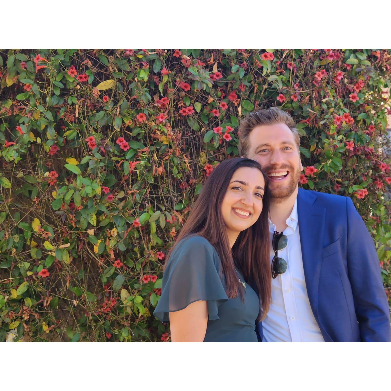 Napa wedding guests