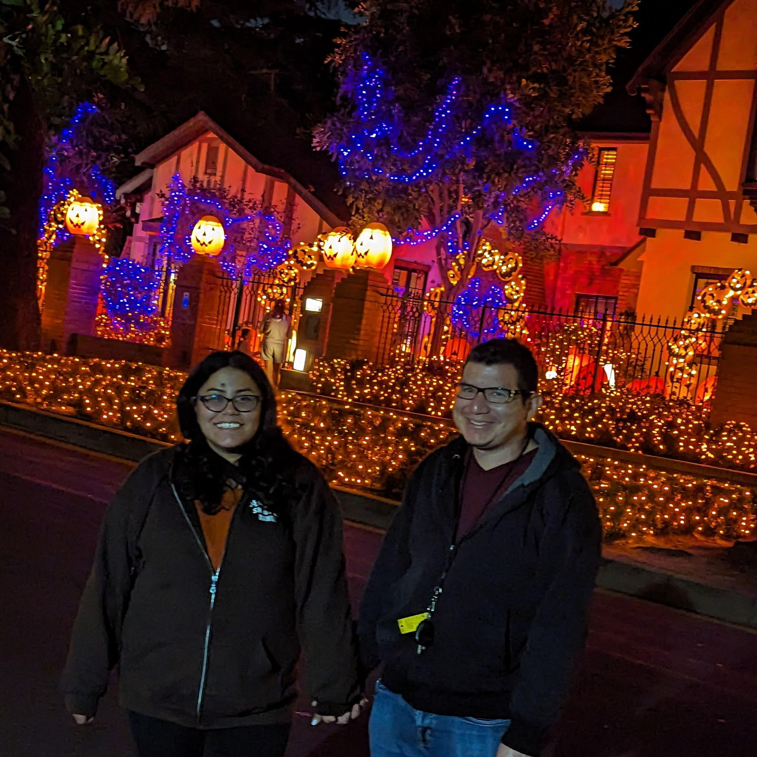 Our 1st Halloween together as an engaged couple!