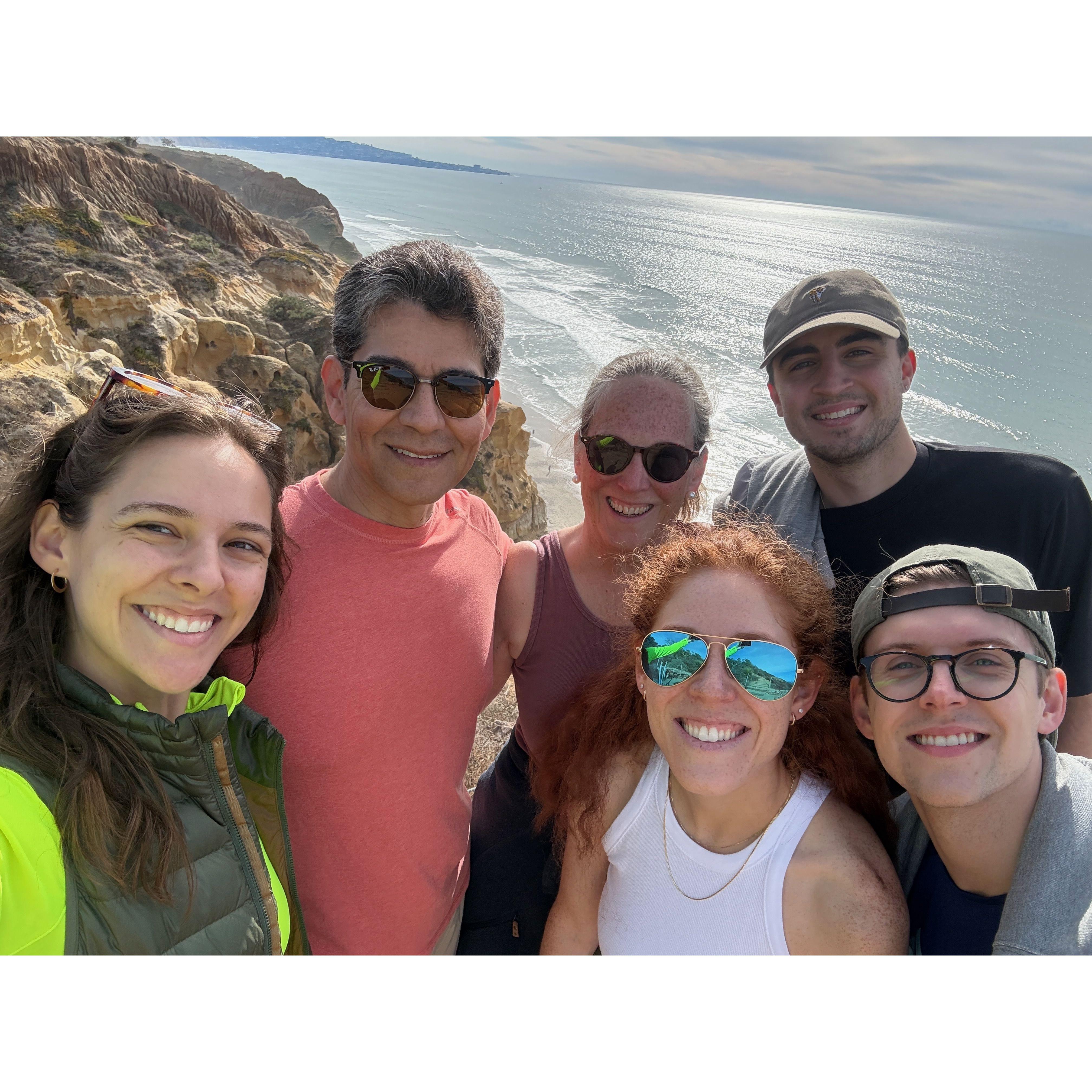 The Garcia Family at Torrey Pines Trail 2025