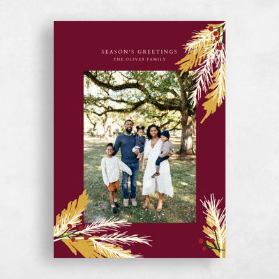 Wine, Red Holiday Card - Princes