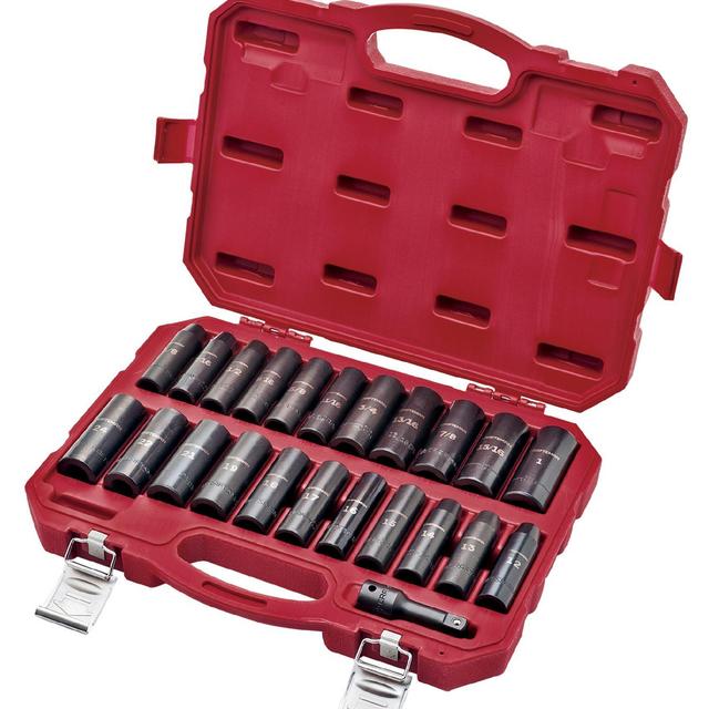 Craftsman 23 pc. Easy-To-Read Deep Impact Inch/Metric Socket Set