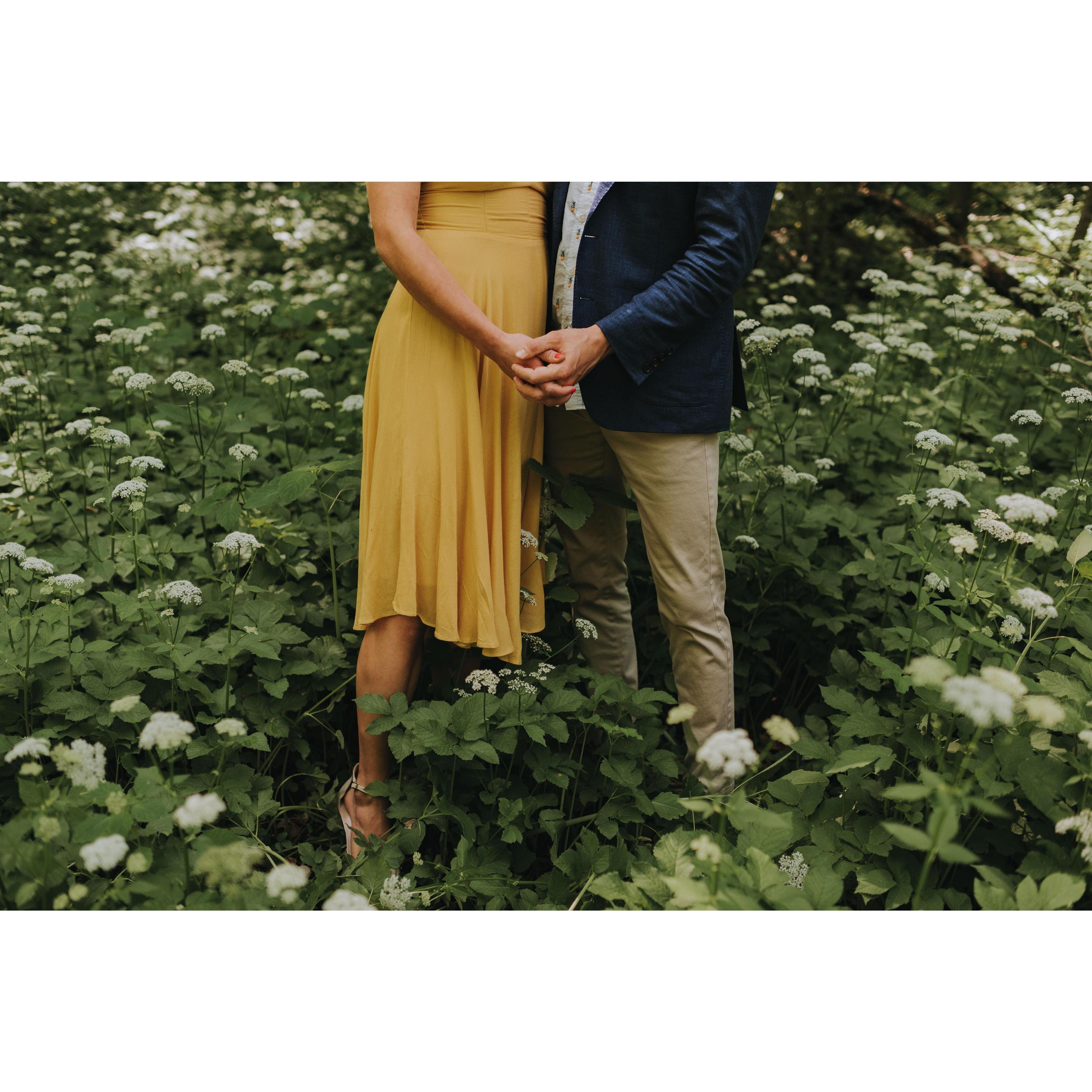 Engagement shoot w/ @hellocaitcarr. Prospect Park, Brooklyn.