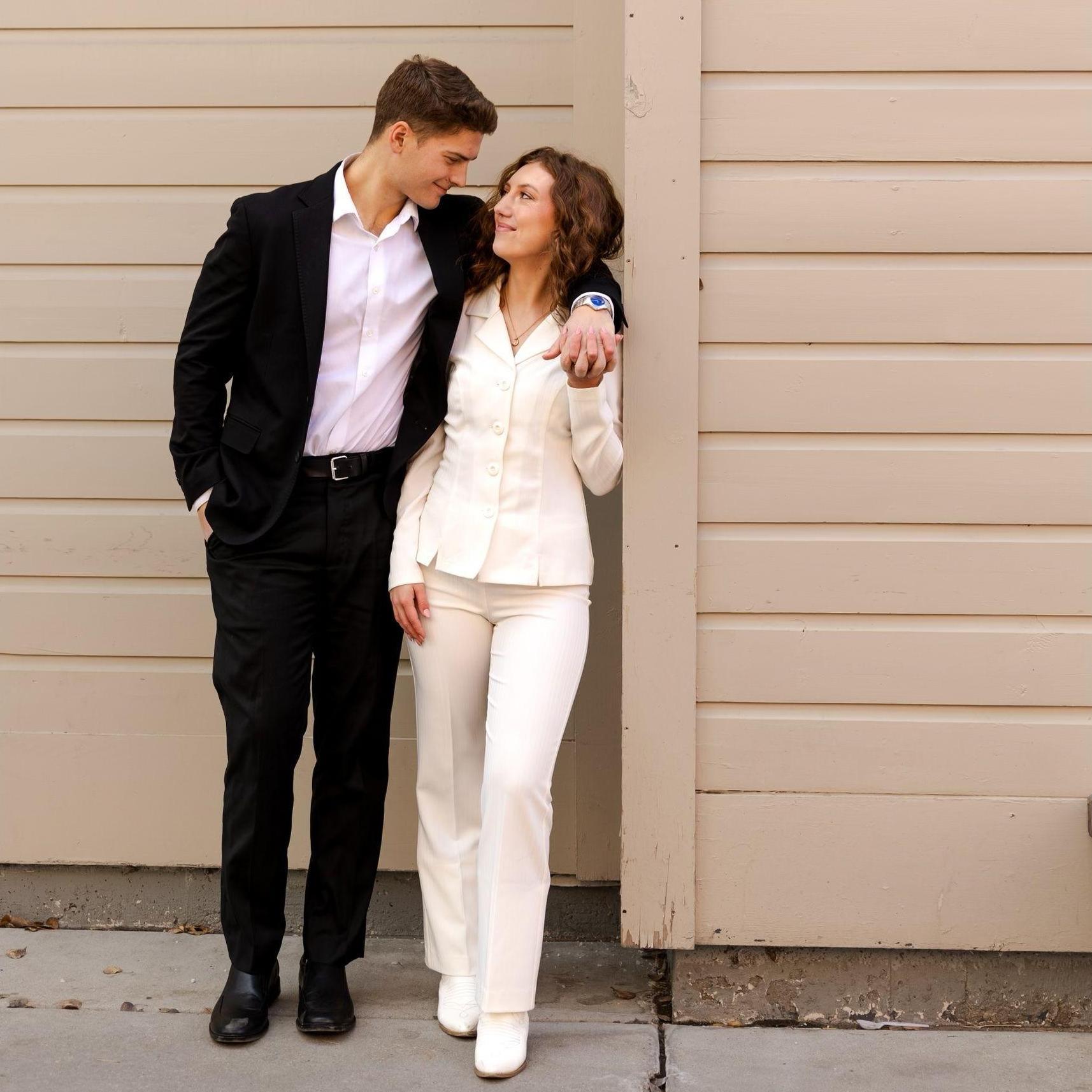December 2024 - A favorite from our engagement photoshoot.