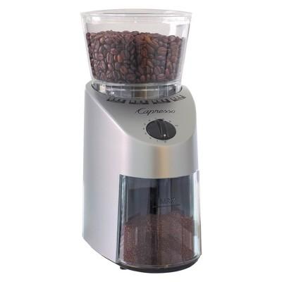 Capresso Infinity Conical Burr Coffee Grinder Silver 560.04