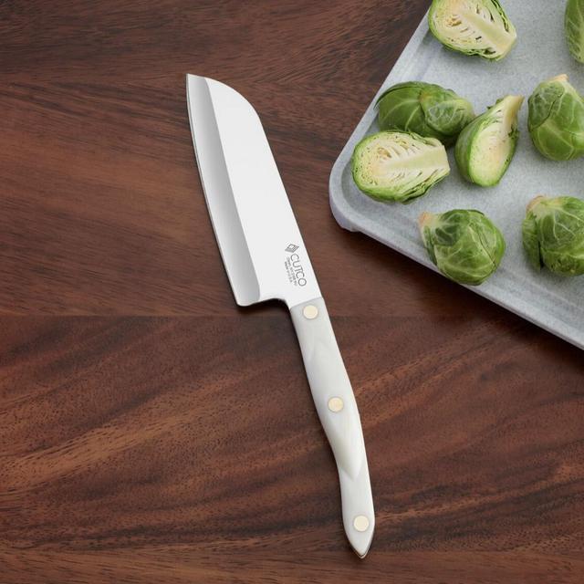 Cutco 5" Petite Santoku - Pearl color