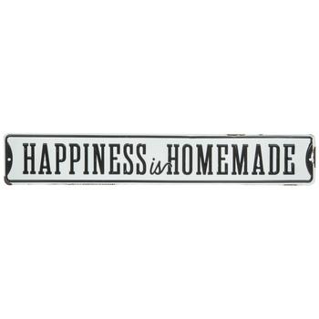 Happiness Is Homemade Metal Sign