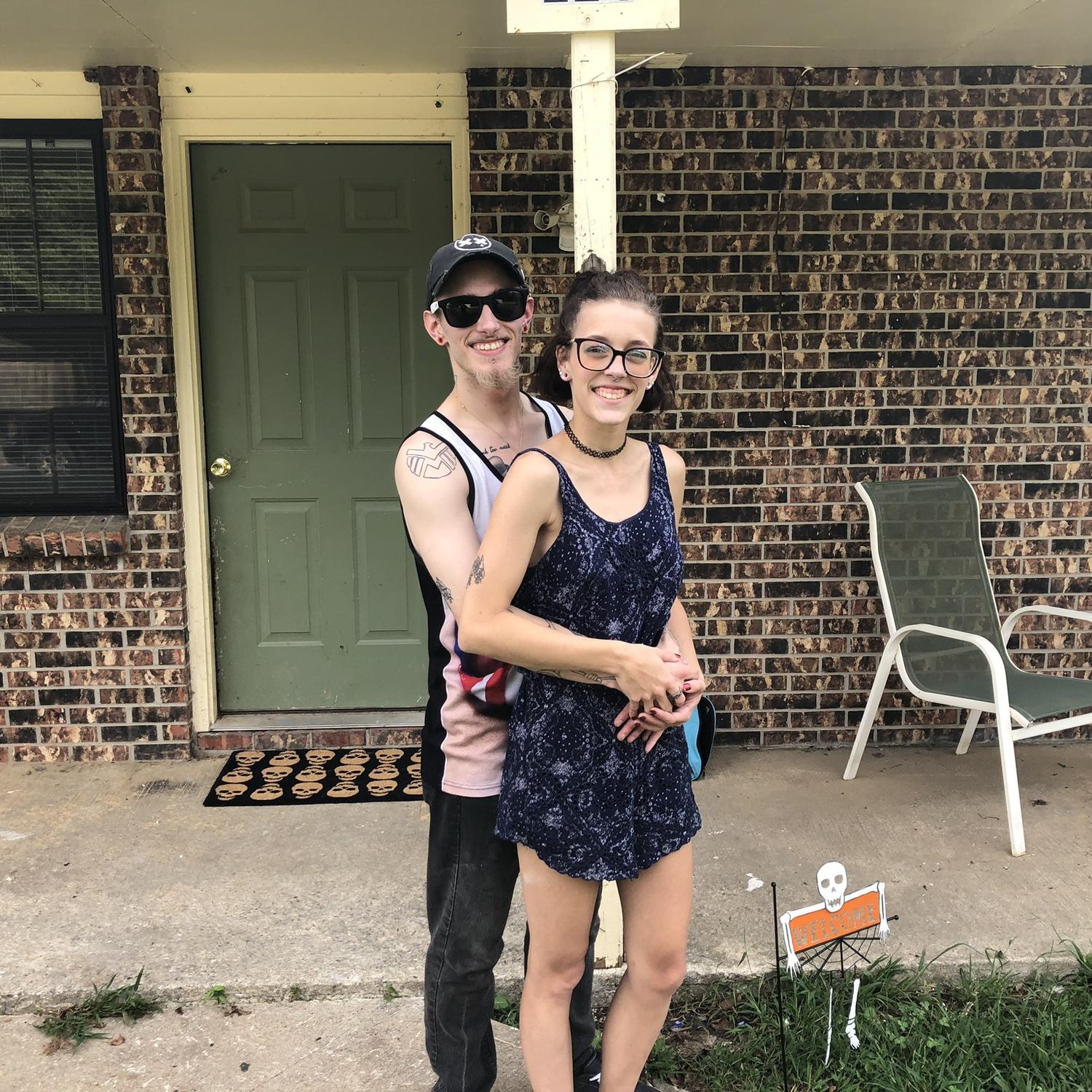 Our first place together!
