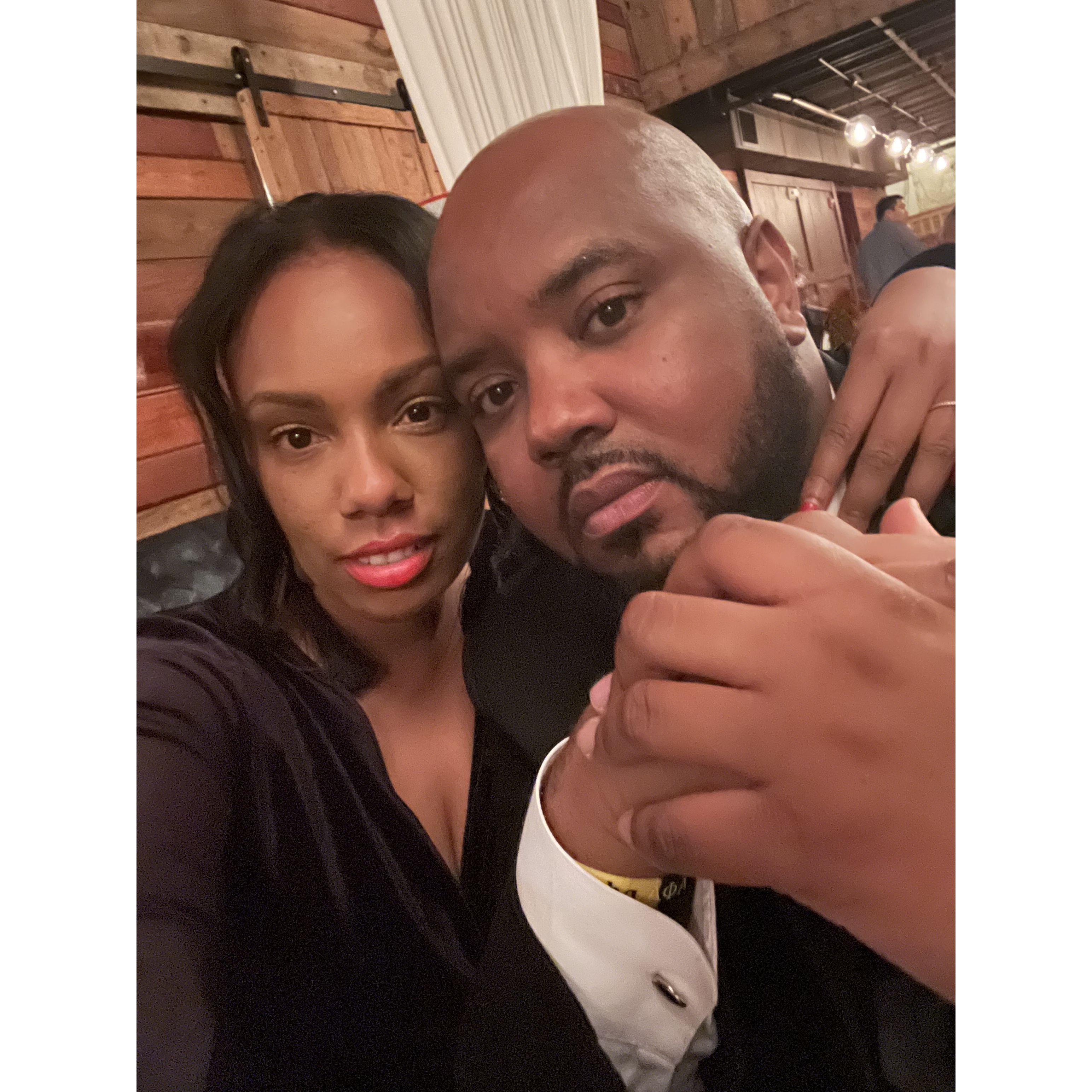 At the Medearis-Perkins Wedding.