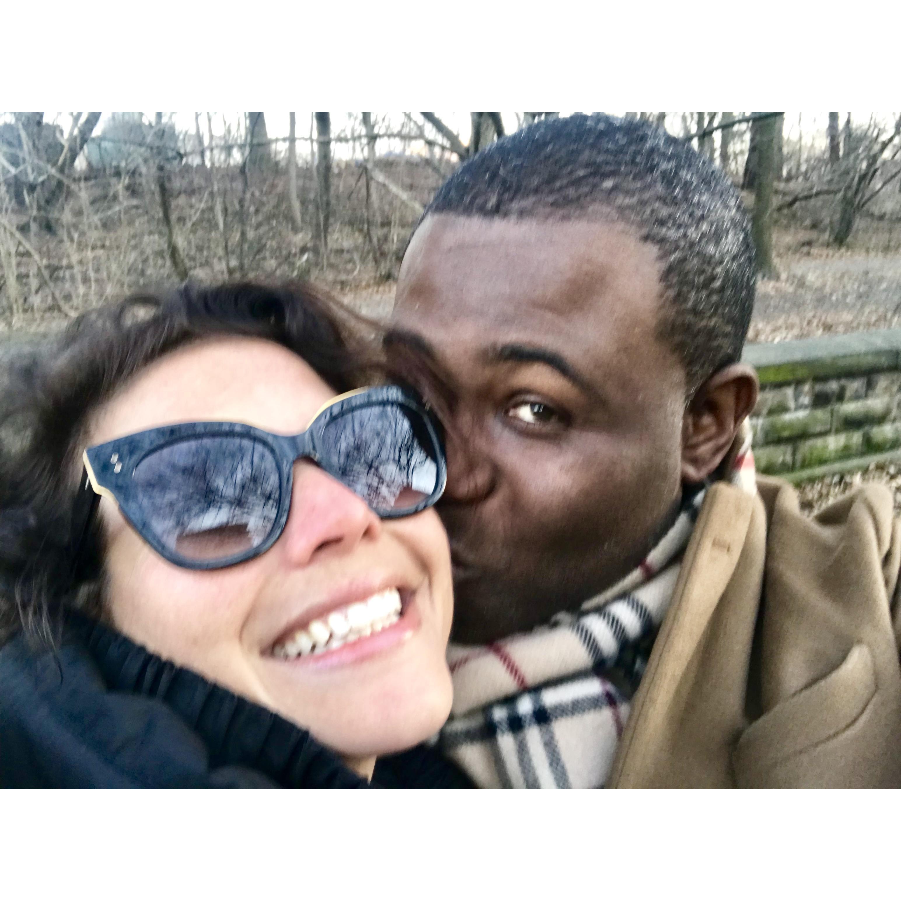 Our first weekend together (Prospect Park West)